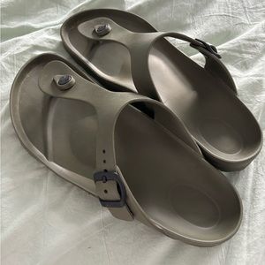 Olive Green Rubber Birkenstock